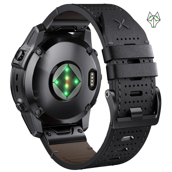 WolfBand Garmin Heritage Leather 26 mm