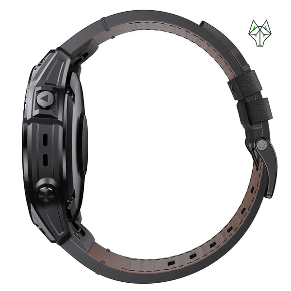 WolfBand Garmin Heritage Leather 26 mm