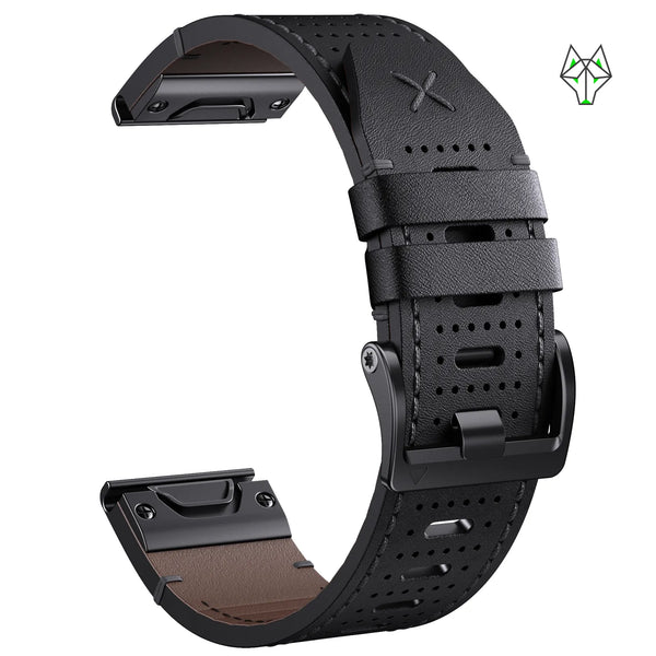 WolfBand Garmin Heritage Leather 26 mm