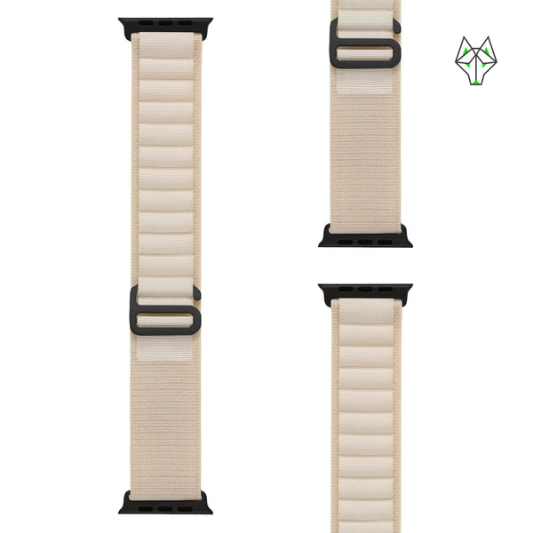 WolfBand Alpine Loop - Musta sarja - 44/45/46/49 mm