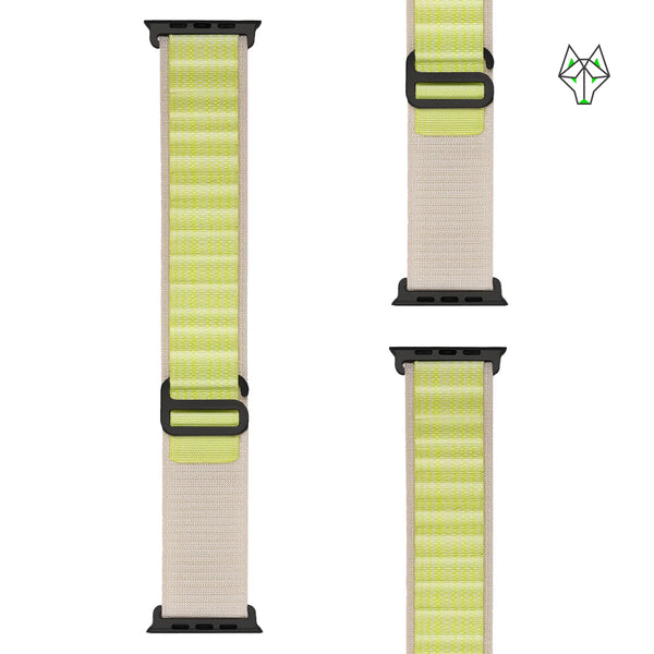 WolfBand Alpine Loop - Musta sarja - 44/45/46/49 mm