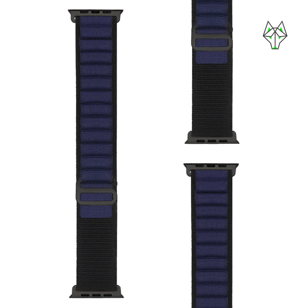 WolfBand Alpine Loop - Musta sarja - 44/45/46/49 mm