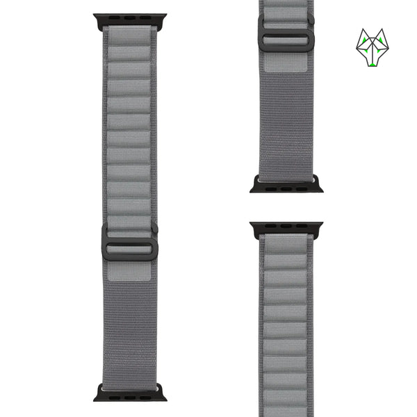 WolfBand Alpine Loop - Musta sarja - 44/45/46/49 mm