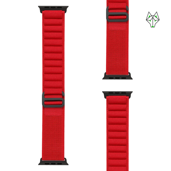 WolfBand Alpine Loop - Musta sarja - 44/45/46/49 mm