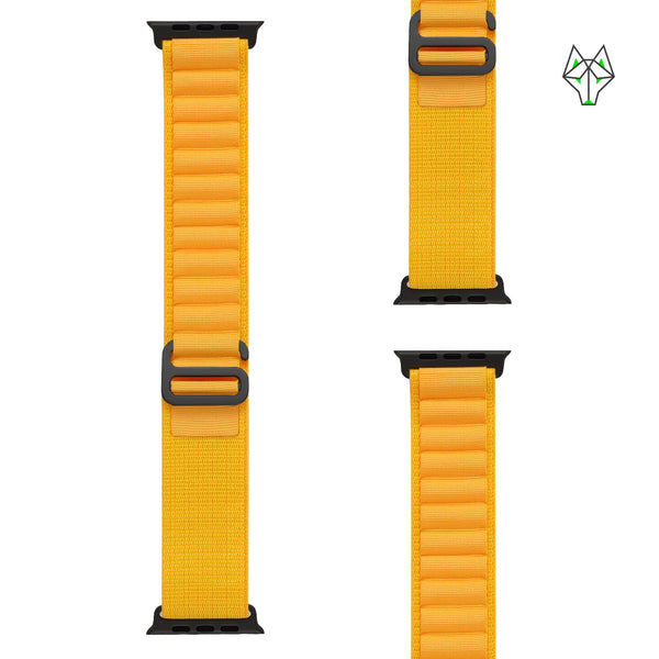 WolfBand Alpine Loop - Musta sarja - 44/45/46/49 mm