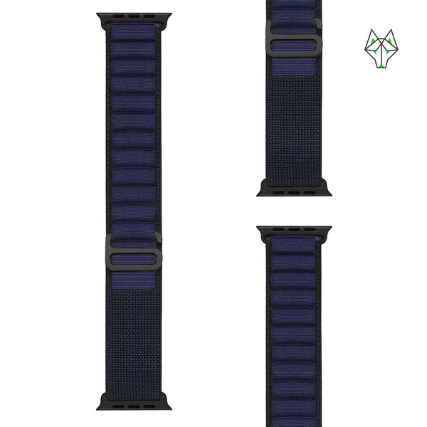 WolfBand Alpine Loop - Musta sarja - 44/45/46/49 mm