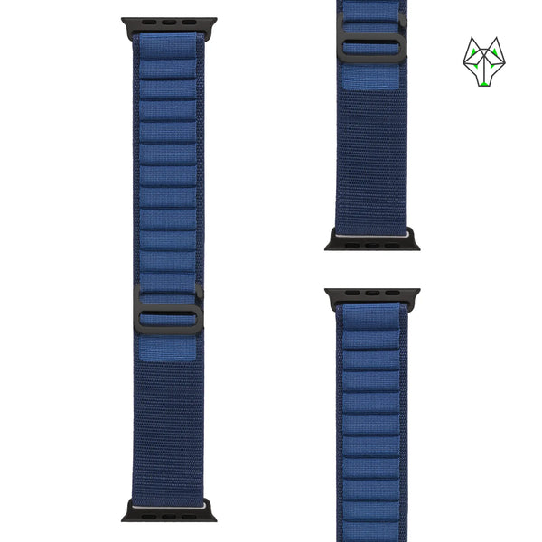 WolfBand Alpine Loop - Musta sarja - 44/45/46/49 mm