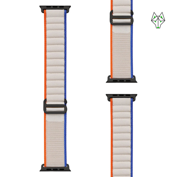 WolfBand Alpine Loop - Musta sarja - 44/45/46/49 mm