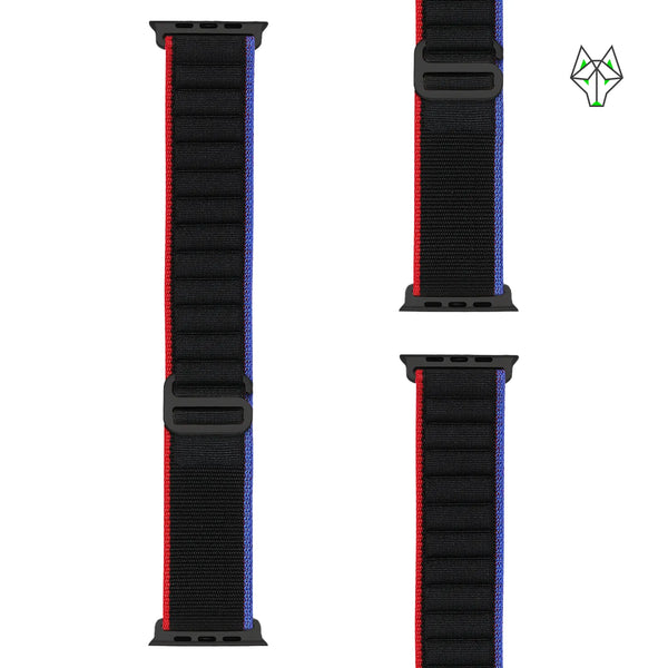 WolfBand Alpine Loop - Musta sarja - 44/45/46/49 mm