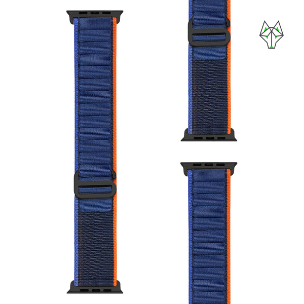 WolfBand Alpine Loop - Musta sarja - 44/45/46/49 mm