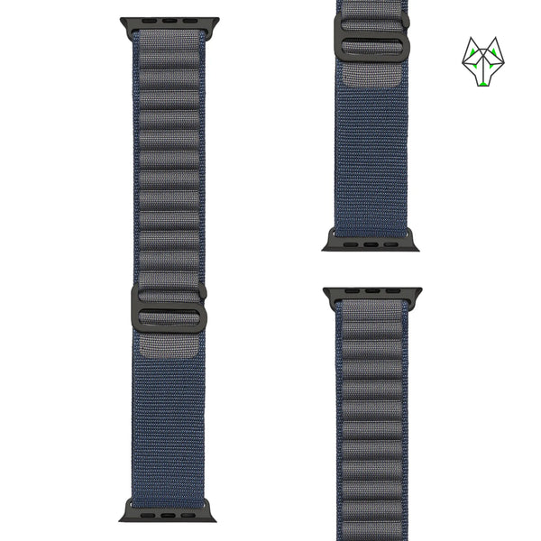 WolfBand Alpine Loop - Musta sarja - 44/45/46/49 mm