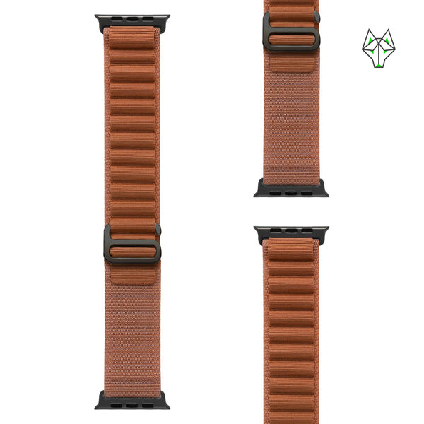 WolfBand Alpine Loop - Musta sarja - 44/45/46/49 mm