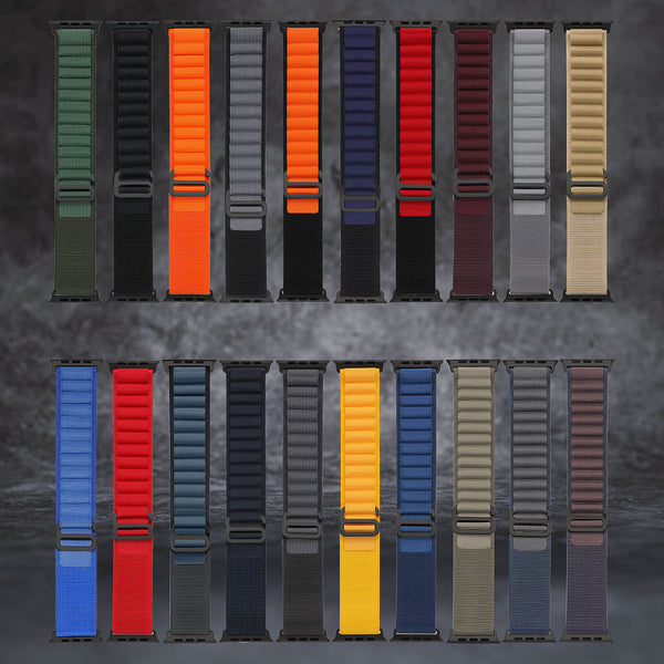 WolfBand Alpine Loop - Musta sarja - 44/45/46/49 mm