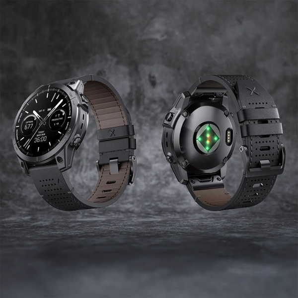 WolfBand Garmin Heritage Leather 26 mm