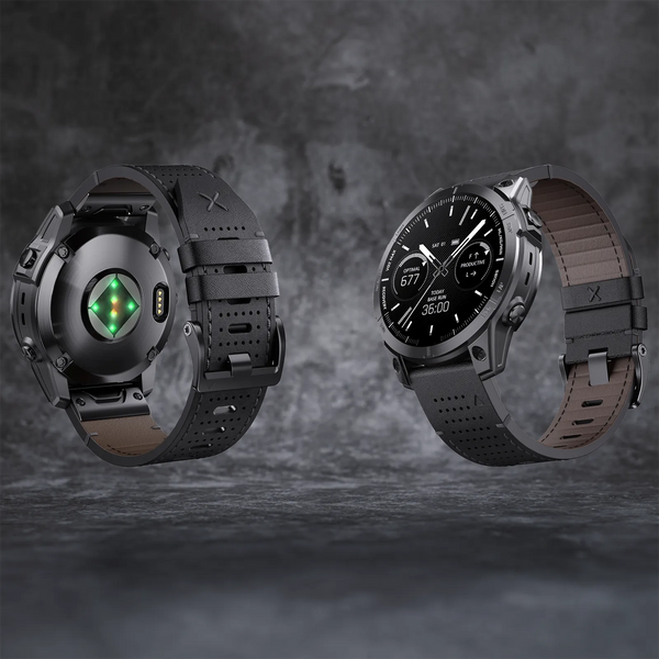 WolfBand Garmin Heritage Leather 26 mm