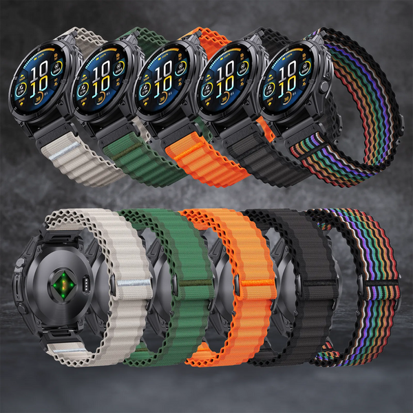 Wolfband Garmin Trace Nylon -silmukka 26 mm