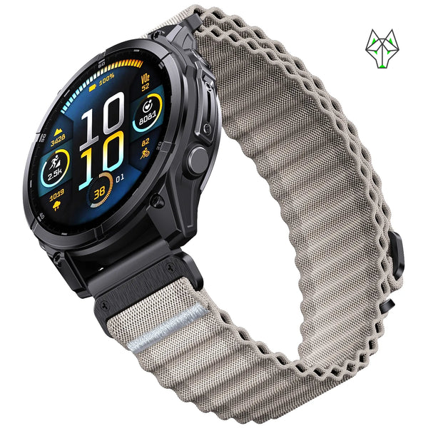 Wolfband Garmin Trace Nylon -silmukka 26 mm