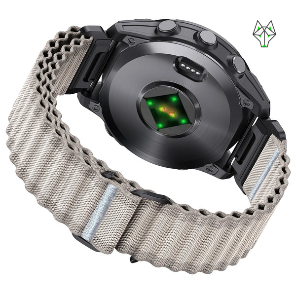 Wolfband Garmin Trace Nylon -silmukka 26 mm