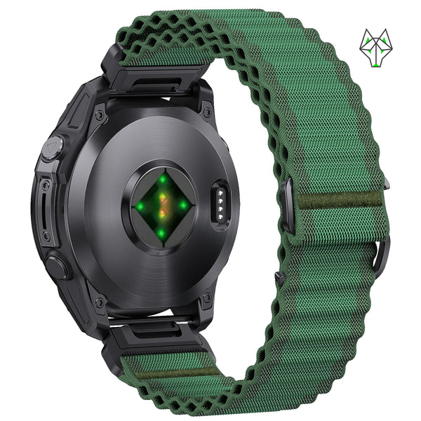 Wolfband Garmin Trace Nylon -silmukka 26 mm