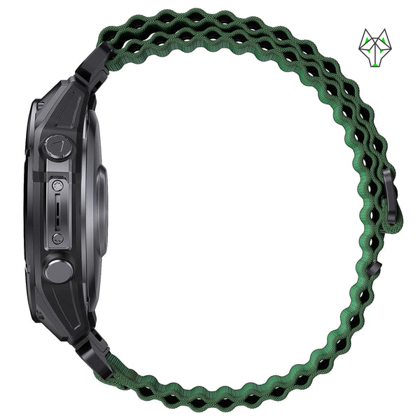 Wolfband Garmin Trace Nylon -silmukka 26 mm