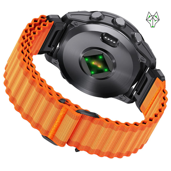 Wolfband Garmin Trace Nylon -silmukka 26 mm