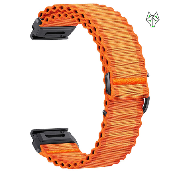 Wolfband Garmin Trace Nylon -silmukka 26 mm