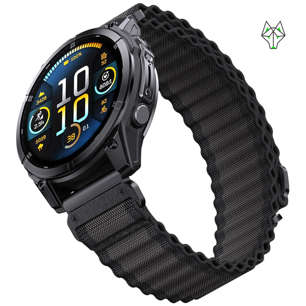 Wolfband Garmin Trace Nylon -silmukka 26 mm