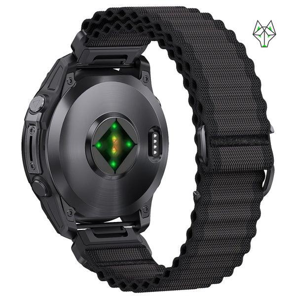 Wolfband Garmin Trace Nylon -silmukka 26 mm