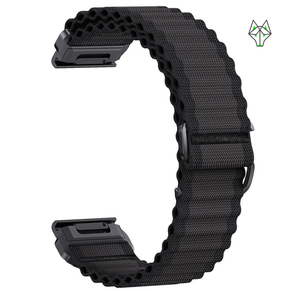 Wolfband Garmin Trace Nylon -silmukka 26 mm