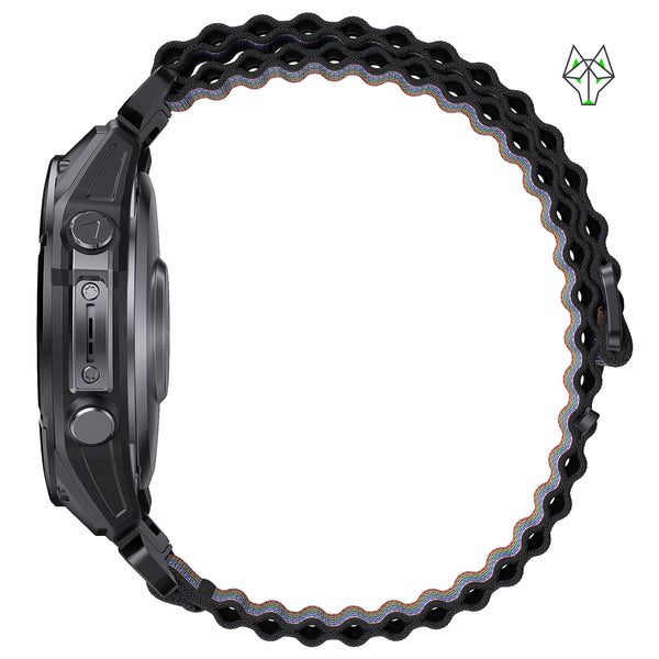 Wolfband Garmin Trace Nylon -silmukka 26 mm