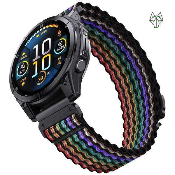 Wolfband Garmin Trace Nylon -silmukka 26 mm