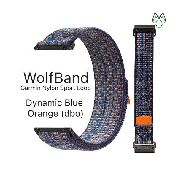 WolfBand Garmin Nylon Sport Loop 26 mm