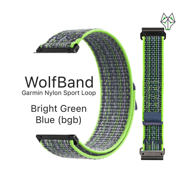 WolfBand Garmin Nylon Sport Loop 26 mm