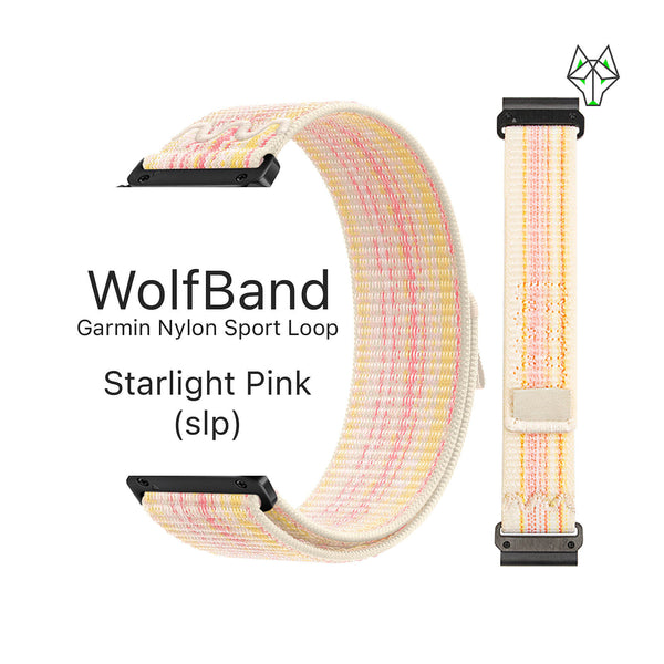 WolfBand Garmin Nylon Sport Loop 26 mm