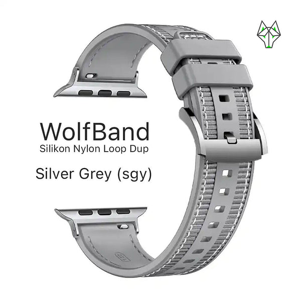 WolfBand Nylon Silikon Loop Duo
