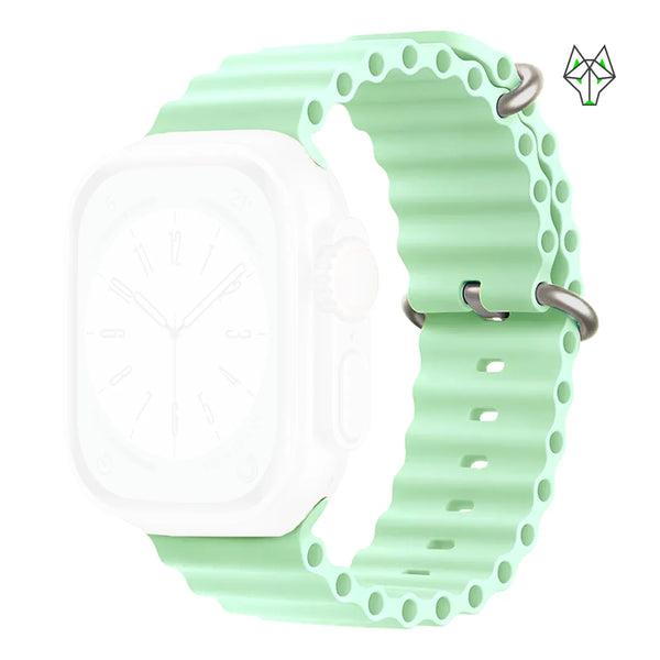 WolfBand Silikon Sea Loop - Silver Series