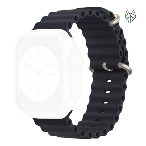 WolfBand Silikon Sea Loop - Silver Series