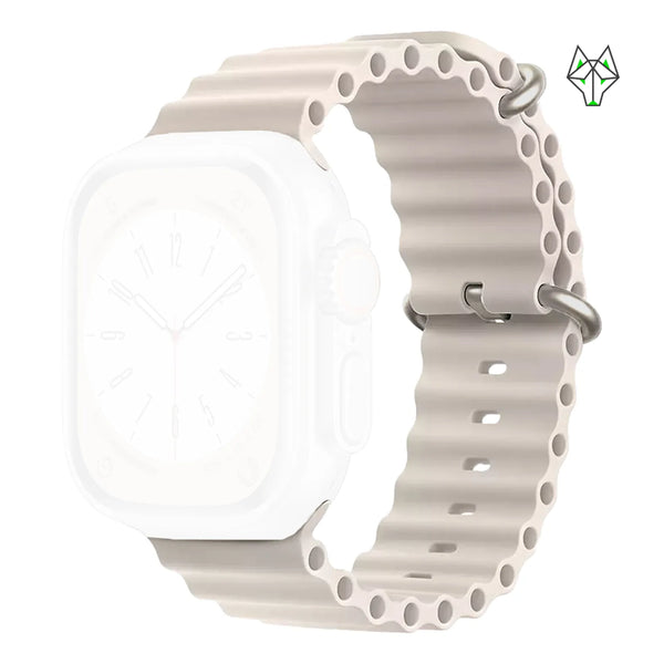 WolfBand Silikon Sea Loop - Silver Series