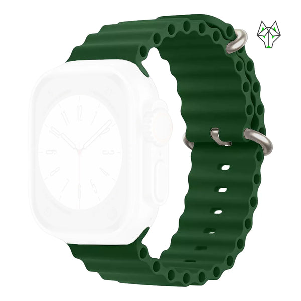 WolfBand Silikon Sea Loop - Silver Series