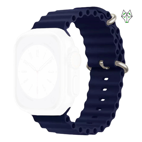 WolfBand Silikon Sea Loop - Silver Series