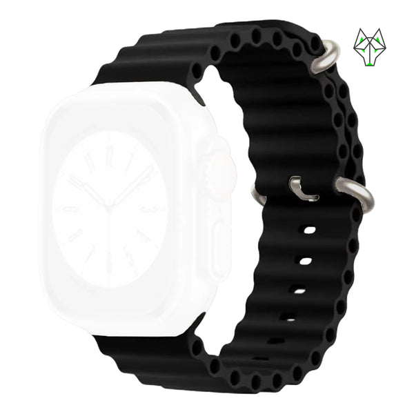 WolfBand Silikon Sea Loop - Silver Series