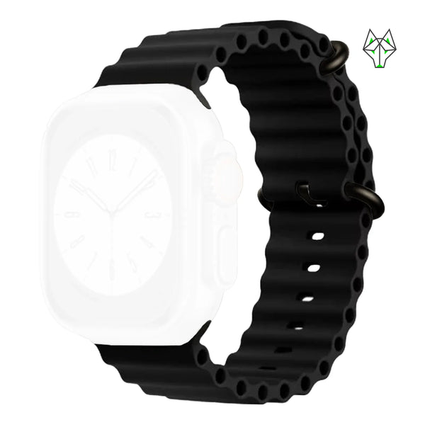 WolfBand Silikon Sea Loop - Black Series
