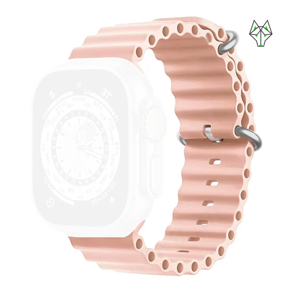 WolfBand Silikon Sea Loop - Silver Series