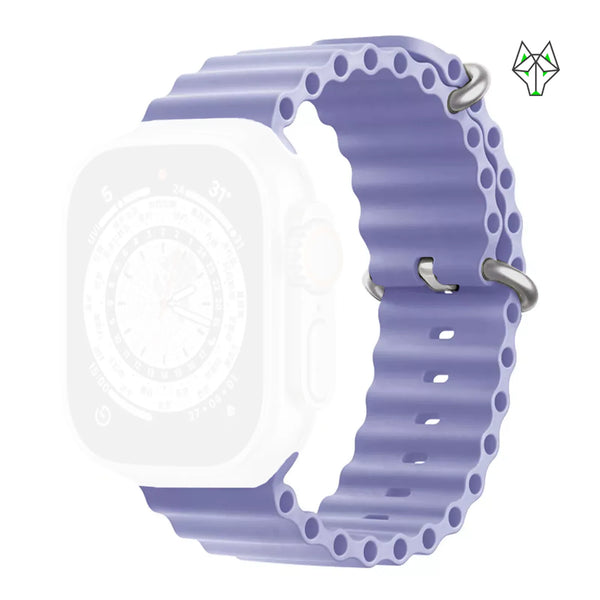 WolfBand Silikon Sea Loop - Silver Series