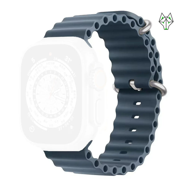 WolfBand Silikon Sea Loop - Silver Series