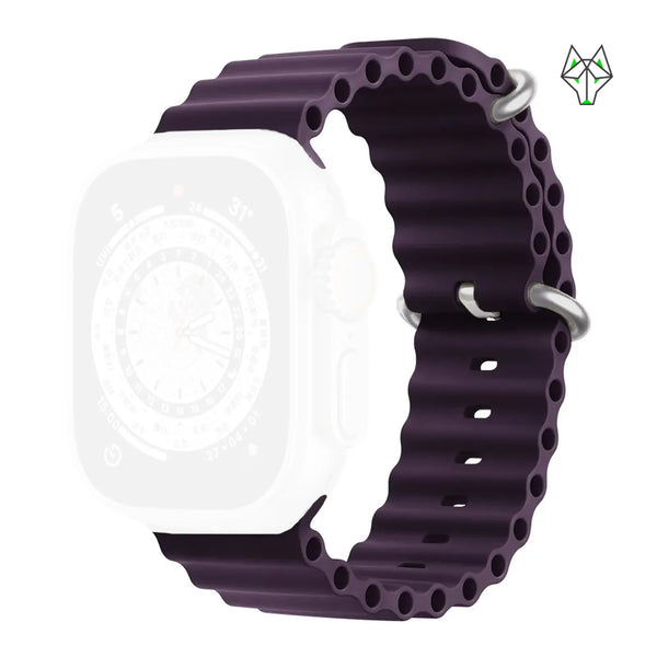 WolfBand Silikon Sea Loop - Silver Series