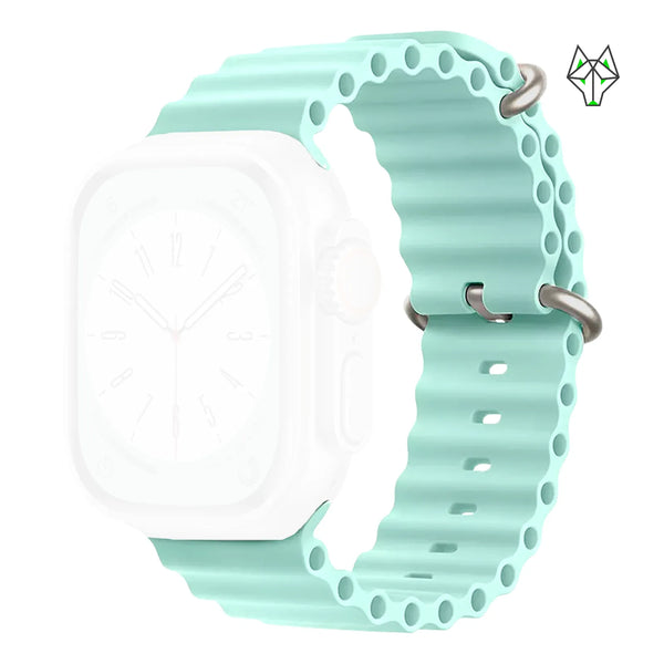 WolfBand Silikon Sea Loop - Silver Series