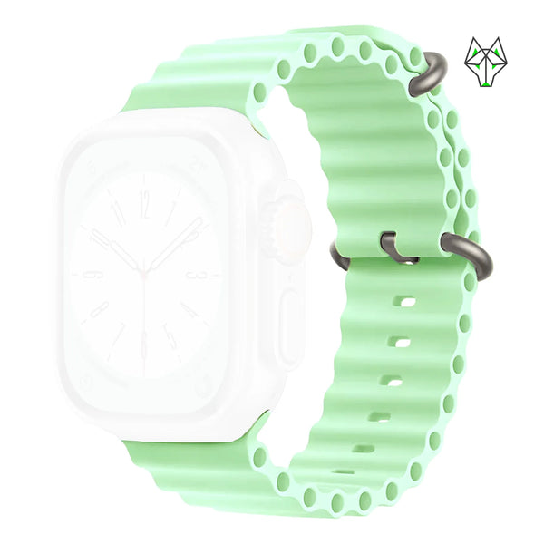 WolfBand Silikon Sea Loop - Silver Series