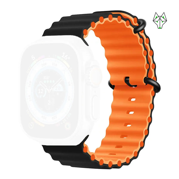 WolfBand Silikon Sea Loop - Black Series