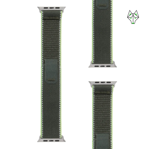 WolfBand Trail Nylon Loop - Silver Series